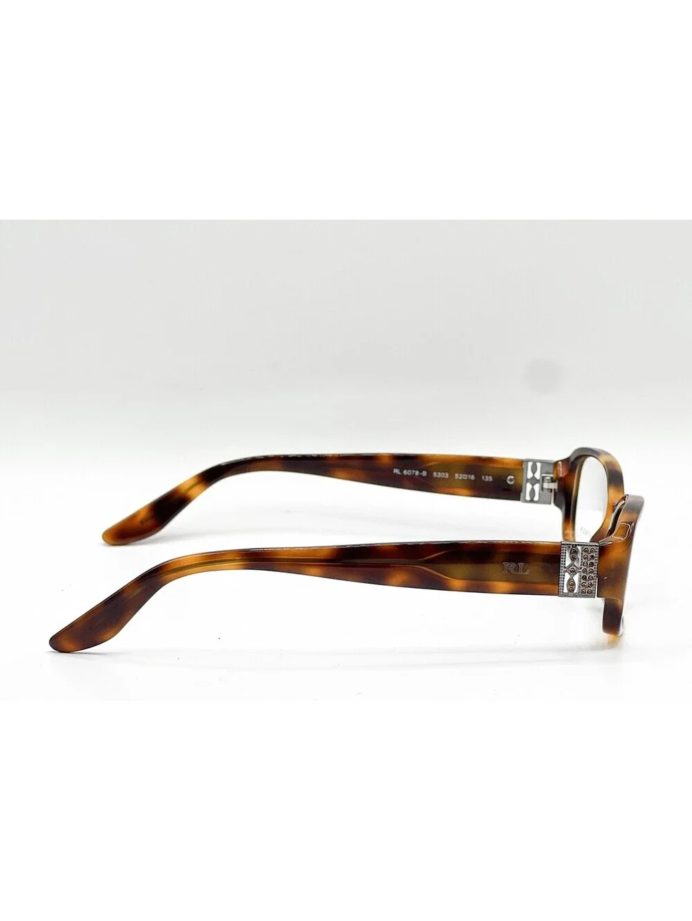 Ralph Lauren Rl 6078-B 5303 Tortoise Authentic Eyeglasses 52-16-135